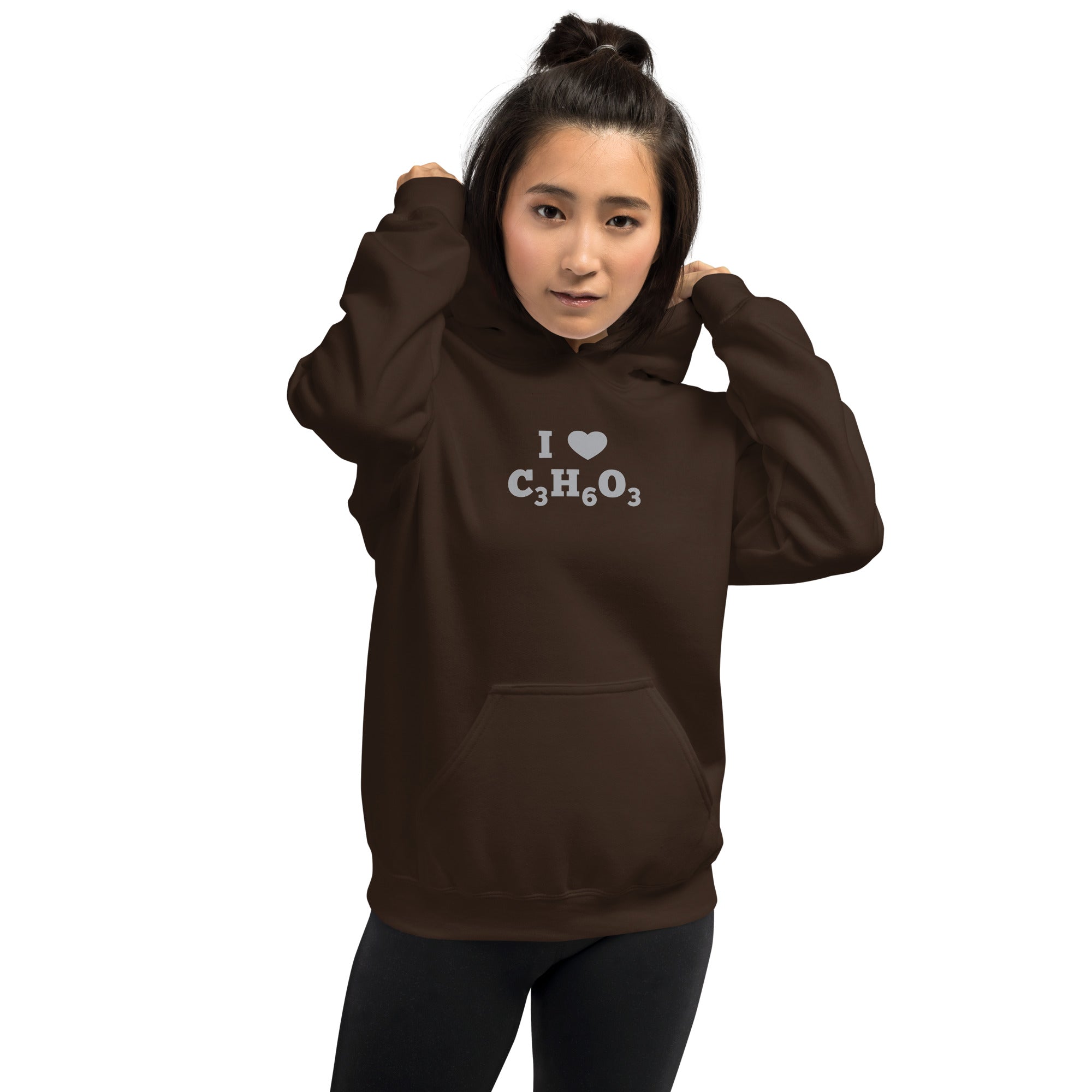 I Heart Lactic Acid Formula Unisex Hoodie