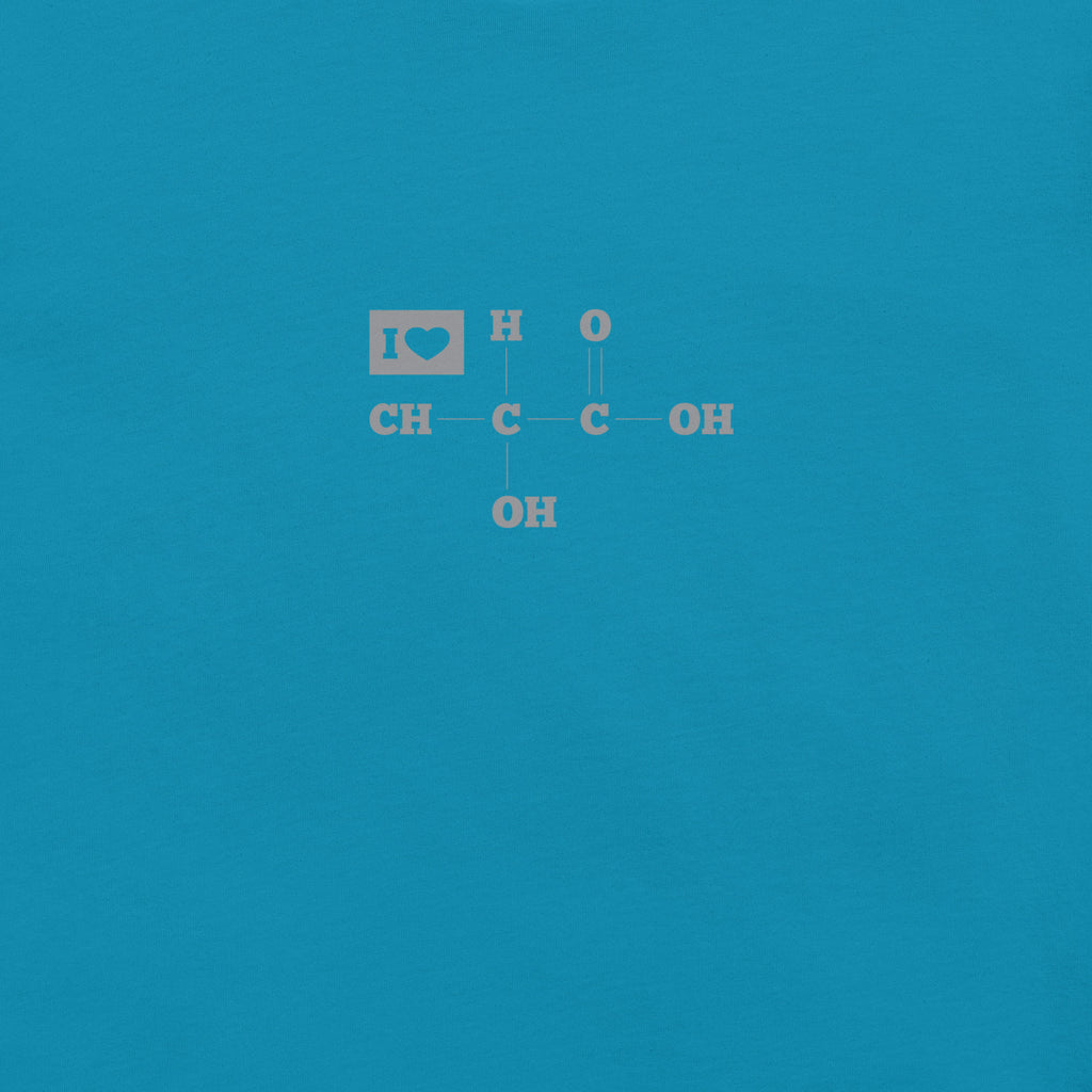 Lactic Acid Structure Unisex t-shirt