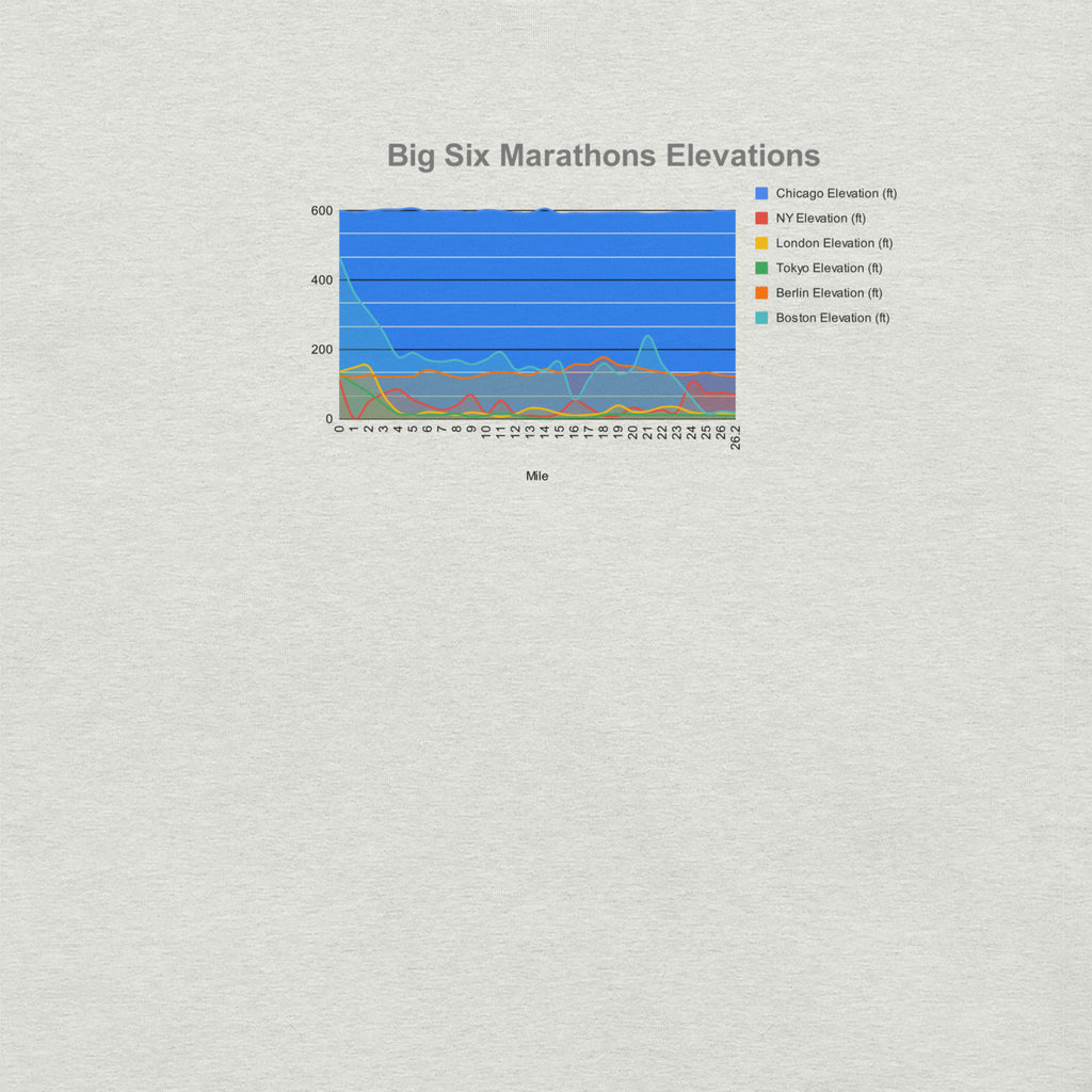 Big Six Marathons Unisex T-shirt