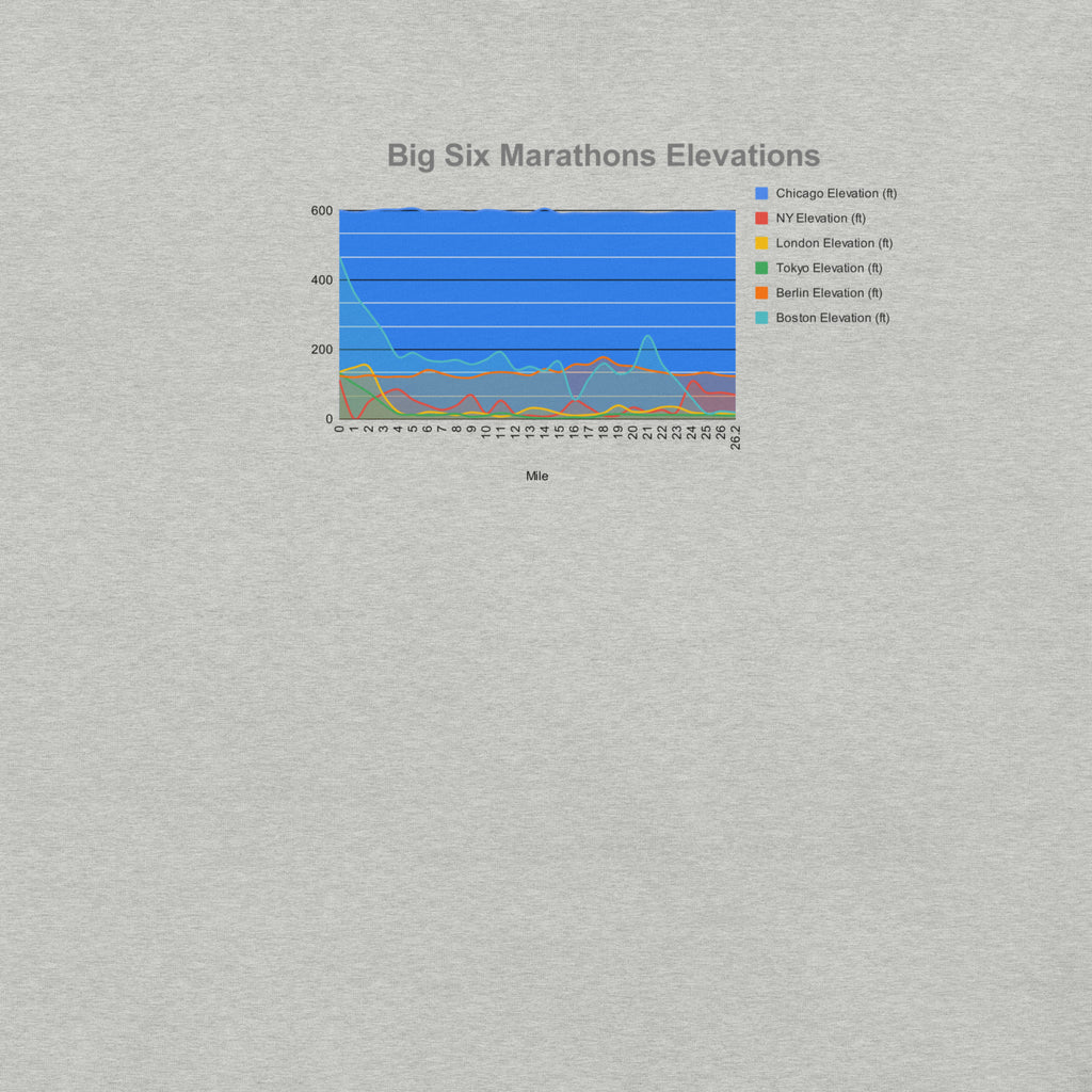 Big Six Marathons Unisex T-shirt