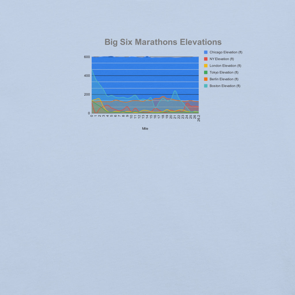Big Six Marathons Unisex T-shirt