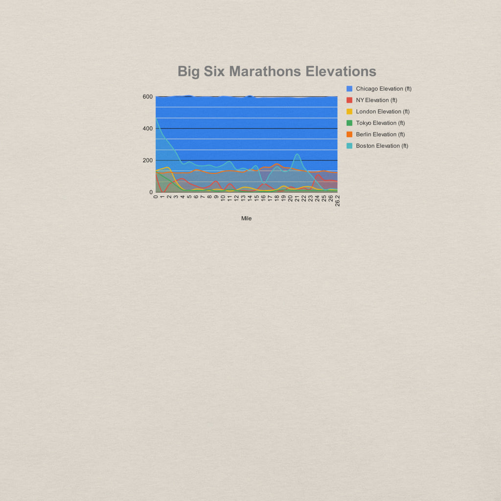 Big Six Marathons Unisex T-shirt