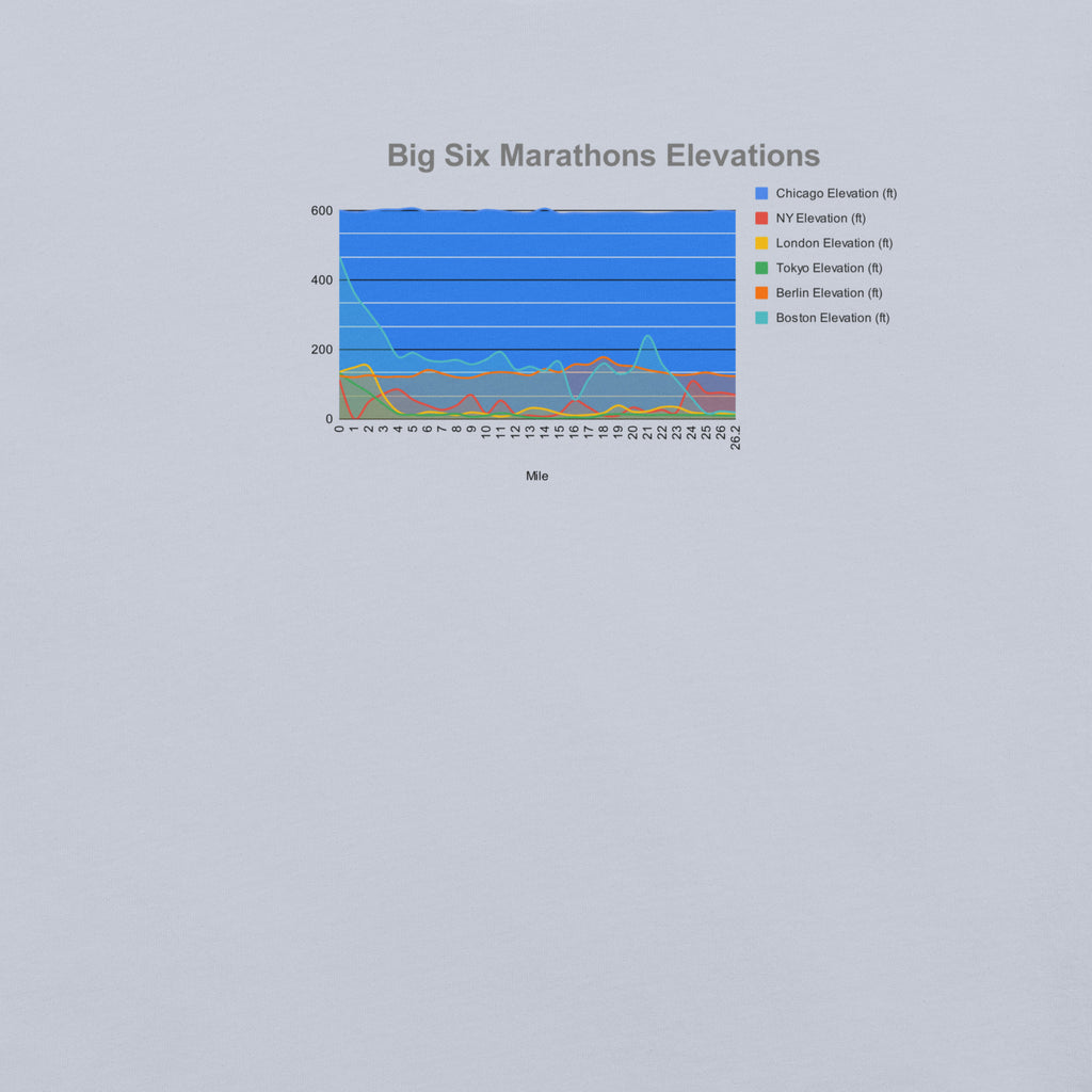 Big Six Marathons Unisex T-shirt