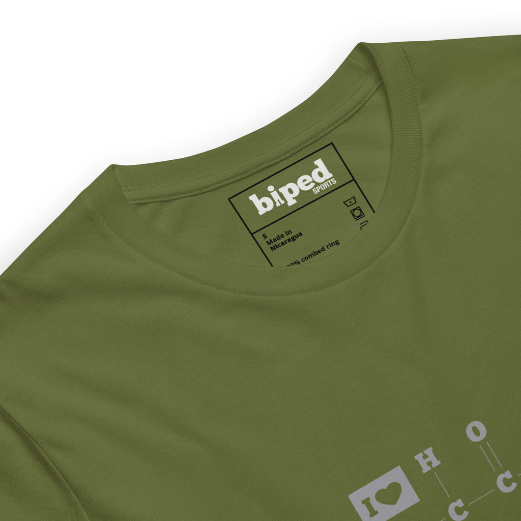 Lactic Acid Structure Unisex t-shirt