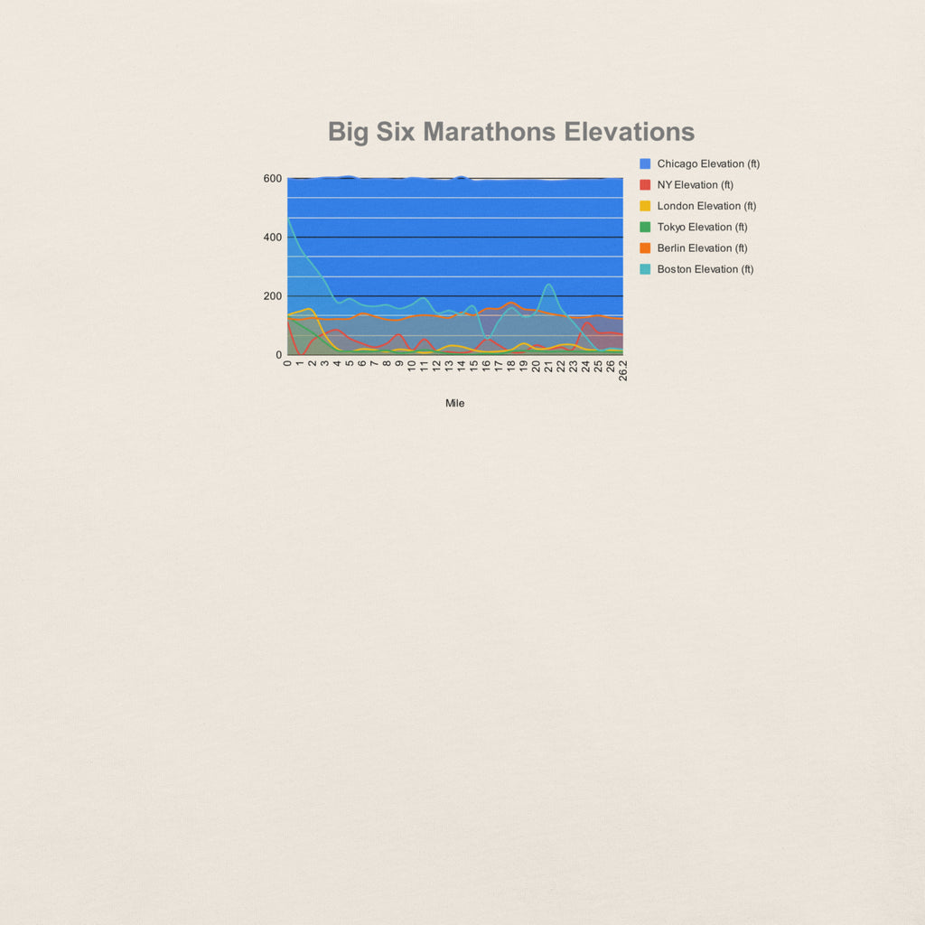 Big Six Marathons Unisex T-shirt
