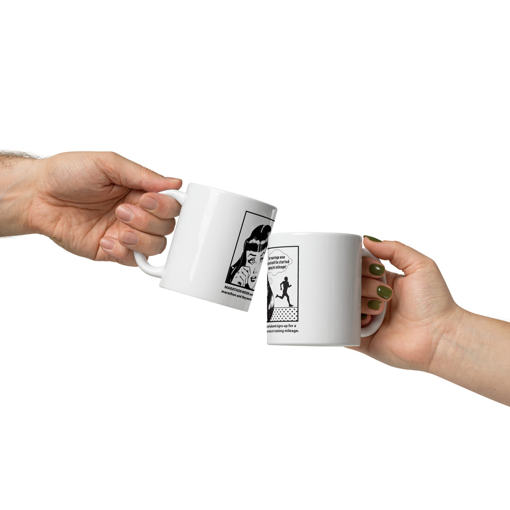 Marathon Widow Glossy Mug