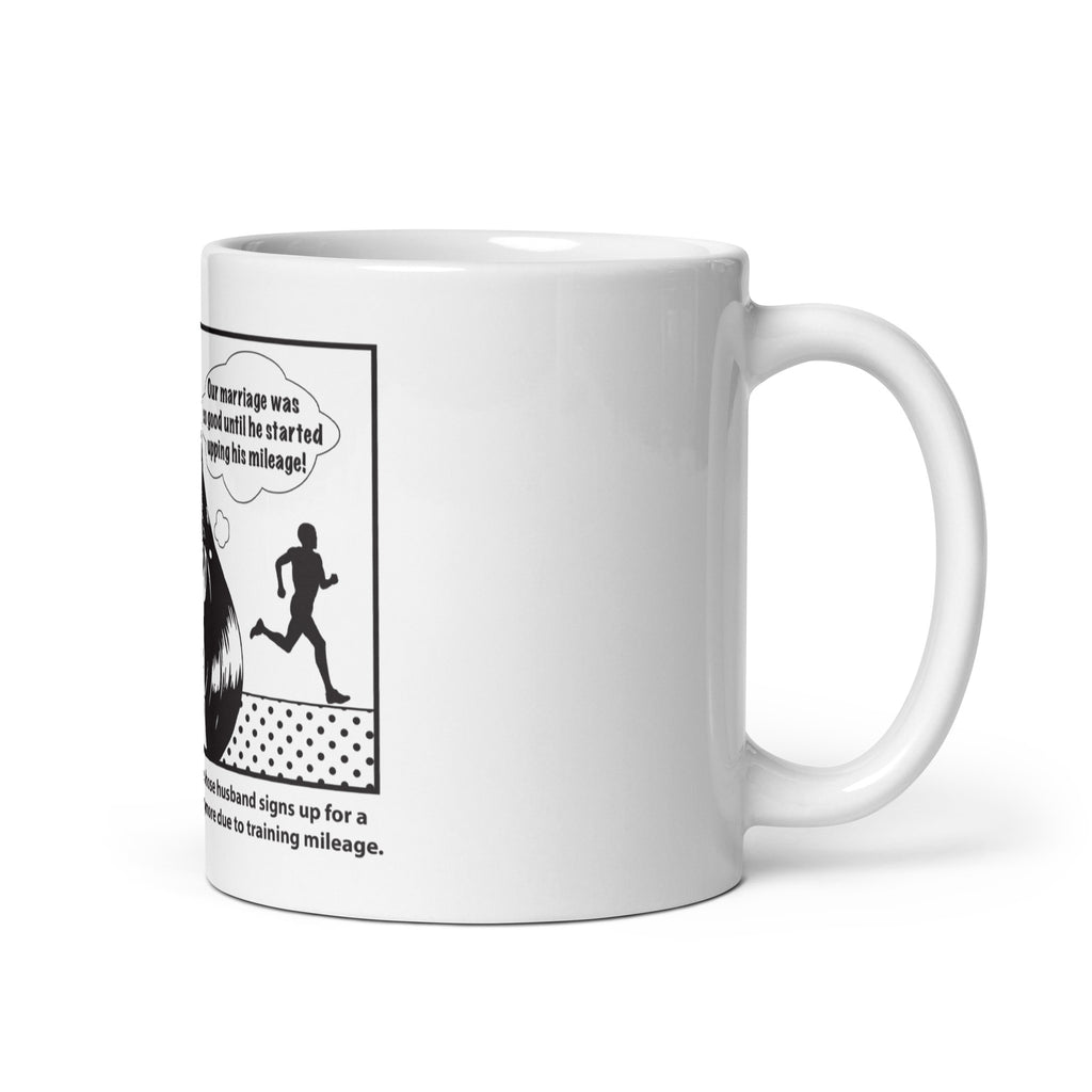 Marathon Widow Glossy Mug